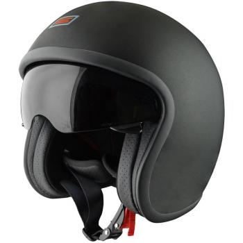 Origine Helmets Sprint Casco Abierta, Negro/Naranja, S