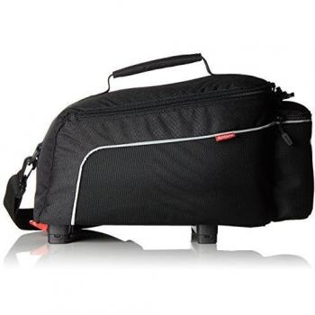 KlickFix Rack Pack Light Bolsa portaequipajes, Unisex Adulto, Negro, Talla única
