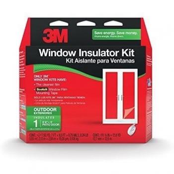 3M Kit de aislador para puerta de patio al aire libre, 7 pies por 9,3 pies