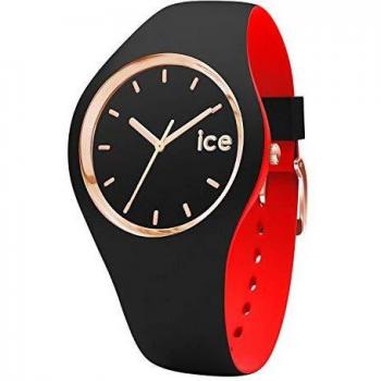 Ice-Watch - ICE loulou Black Rose-Gold - Reloj nero para Mujer con Correa de silicona - 007236