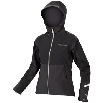 Endura MT500 Chaqueta Impermeable para Mujer Ciclismo Negro XS