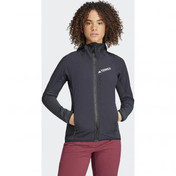 Adidas Women's Terrex Techrock Wind Fleece Jacket Black