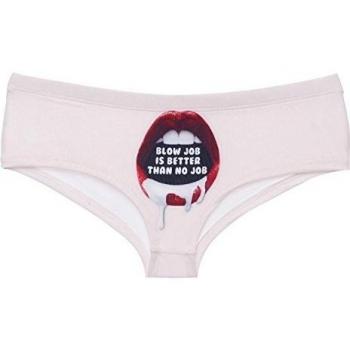 Mujer Panties Hipster b8383pinl Pantalones Cortos Fullprint One Size BLOW JOB Talla única