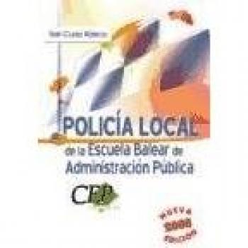 Test Curso Básico Policía Local de la Escuela Balear de Administración Pública
