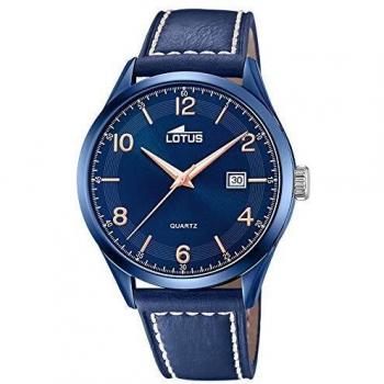 Reloj Lotus Minimalist 18635/1 de piel azul