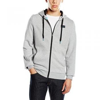 Björn Borg Stanley FZ Hoody-Sudadera Hombre, color gris, talla XL