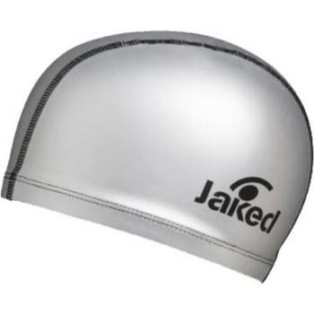 Gorro de Natación Jaked PU Coated Plata y Gris