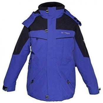Chaqueta para hombre deproc Active multi función chaqueta, color azul/negro