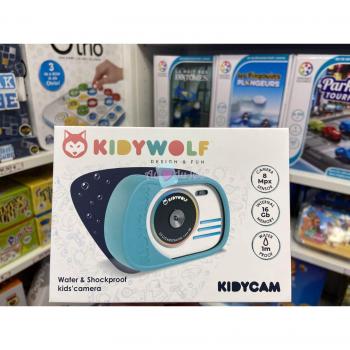 Cámara de fotos digital impermeable Kidycam azul
