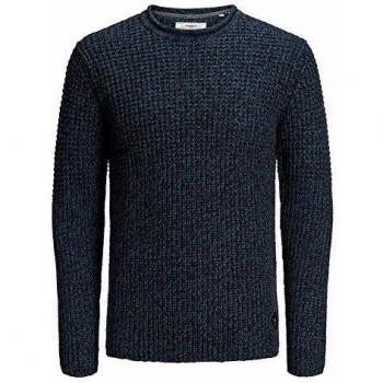 Jersey Jack&Jones Hombre XL Azul Marino 12161340 PKTHNN Jamie Knit Crew Neck Dark Navy
