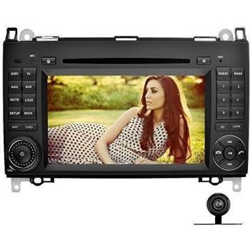 YINUO 7 Pulgadas 2 Din In Dash Pantalla Táctil Capacitiva Estéreo Coches Rreproductor De DVD Navegación GPS Radio De Coche Bluetooth Para Mercedes-Benz A-class W169