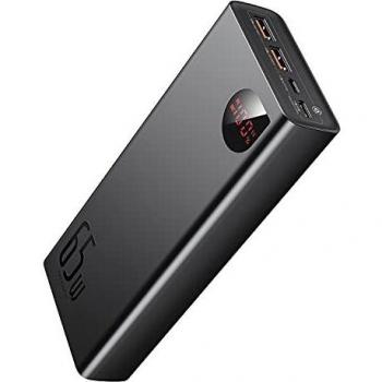 Baseus - Batería Externa, portátil, para iPhone 12/11/XS, Samsung S20, Macbook, iPad Pro