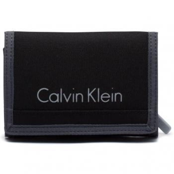 Calvin Klein Col3 Nylon 8 CC + Coin Black