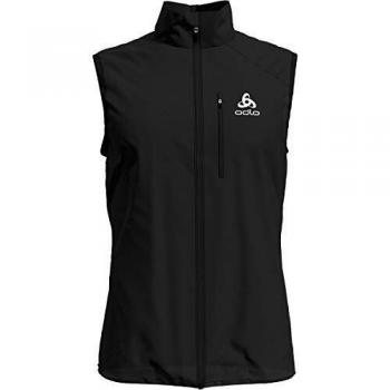 Odlo Blouson Sm Zeroweight Chaleco Cortaviento Hombre, Hombre, black, L