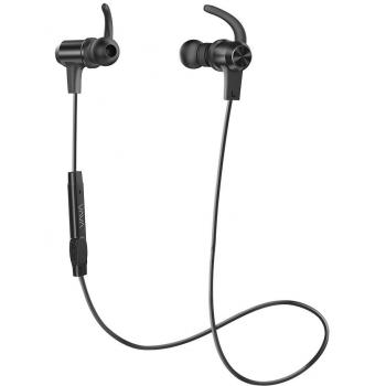 VAVA Auriculares Bluetooth con Angulados Ergonómicamente MOOV 28, Audífonos Inalámbricos Bluetooth 4.1, hasta 8 horas Tiempo del Trabajo, IPX5 Aprueba de Salpicaduras, aptX, Diseño de Aluminio con Imanes Integrados