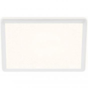 Plafón LED Slim Angular 29,3 x 29,3 cm, Efecto Retroiluminación, 18W, 2400 Lúmenes, Luz Blanca Neutra