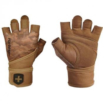 Harbinger Pro WW 2.0 Unisex Weightlifting Training Gloves - Tan, Large