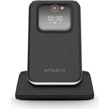 Teléfono Móvil Emporia Joy 2G Negro con Pantalla de 2.8'', Cámara de 2 MP, Función SOS y Bluetooth