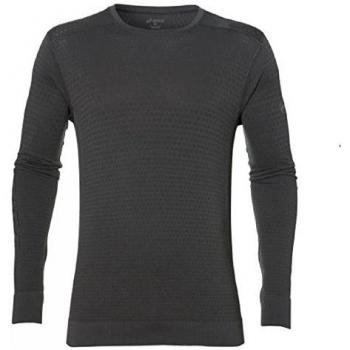 ASICS fuzex Seamless LS, Gris Oscuro, Small