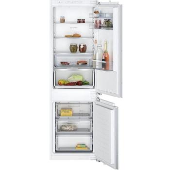 Nevera combi integrada 260L No Frost con bisagra plana KI7867FE0 Neff
