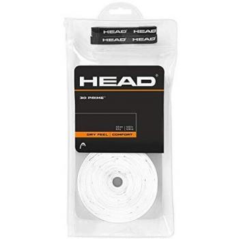 Head Prime Overgrip 30 Pack - White