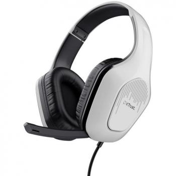 Trust Gaming GXT 415 Zirox Auriculares Gaming con Micrófono, Compatibles con PS5/PS4/PC/Xbox Series, Conector Jack 3.5mm, Diadema Ajustable, Color