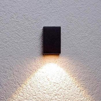 Aplique LED para exterior Tavi grafito 95 cm alto