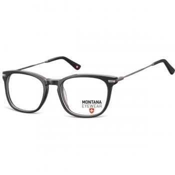 Montana Eyewear MA64 MA64A Armazones y Lentes Recetados para Hombre Negros