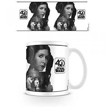 Star Wars 40th - Mug Princess Leia, 320 ML