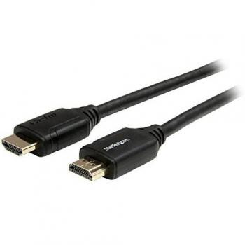 StarTech.com 1m 3 ft Premium High Speed HDMI Cable with Ethernet - 4K 60Hz - Premium Certified HDMI Cable - HDMI 2.0 - 30AWG