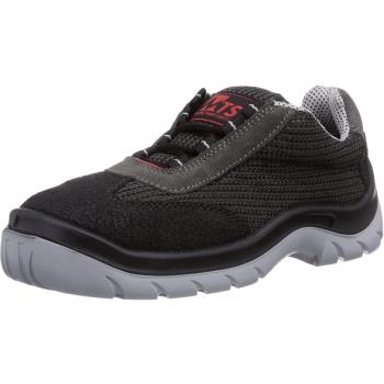 MTS Sicherheitsschuhe Airmax S1 7805 - Zapatos De Seguridad de piel Unisex adulto, grigio