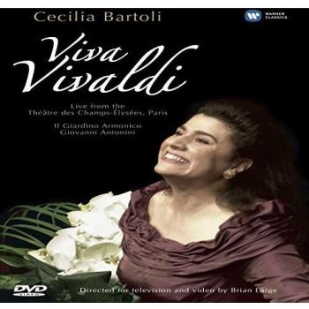 Viva Vivaldi! - DVD featuring Cecilia Bartoli and conducted by Brian Large