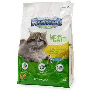 PORRINI Lecho Natural para Bandejas de Gato