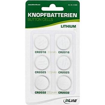 InLine 01280 pila doméstica Single-use battery Litio - Pilas