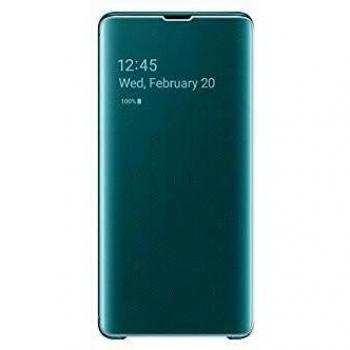 Samsung Clear View Cover, Funda oficial para Samsung Galaxy S10+, Color Verde
