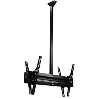 Soporte de mesa para pantalla Neomounts BT8390-100/B V2 y soporte de techo B-Tech BT8429-100/B 65 negro para TV de pantalla plana