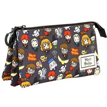 Harry Potter Charms triple pencil case