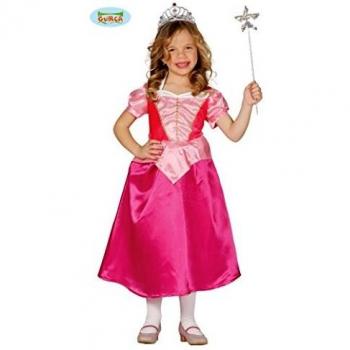 FIESTAS GUIRCA Disfraz Infantil Luxe - Princesa Rosa 7-9 años