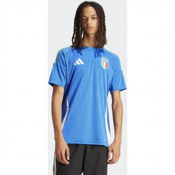 adidas Italy Home Shirt 2024 - Blue - Male - Size: Large (42-44 Chest)