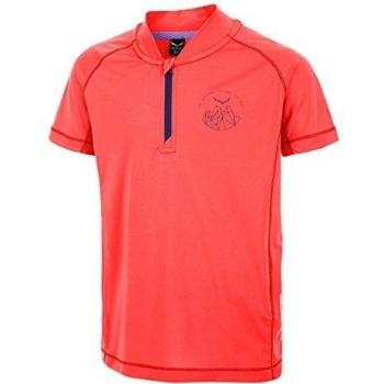 Salewa Pedroc Dry K S/S Hz Tee - Camiseta de manga corta para niño, color verde, talla XXXS