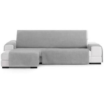Funda de Sofá Chaise Longue Izquierda 240 cm - Protección Completa, Color Gris