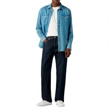 Levi's® 555™ Relaxed Straight Dark Indigo Jeans for Men - Size 36/L30