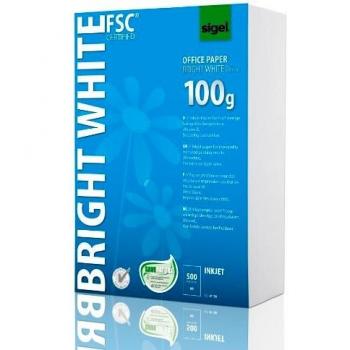 Papel Para Impresora InkJet Sigel IP150, Bright White, 100 g/m², A4, 500 Hojas