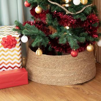 Árbol de Navidad Natural Algar con Base de Ratan 57 x 27 x 67 cm