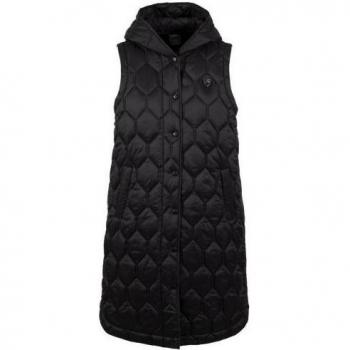 Trespass Chapter Gilet para Mujer - Chaleco largo, ligero, con múltiples bolsillos, diseño moderno y material resistente al agua