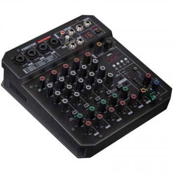 Mezclador Estudio 6in USB-C Fonestar MIX-6LIVE
