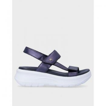 Sandalias Panama Jack Noor de mujer en piel con plataforma