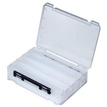 Meiho Reversible 250V - Caja de almacenamiento clara (255x190x60mm)