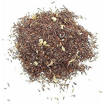 Aromas de Té - Infusión Ecológica de Rooibos con Jengibre y Azahar en Bolsa de 50 gr. - Posee Propiedades Digestivas y Relajantes - Infusión Natural Sin Teína
