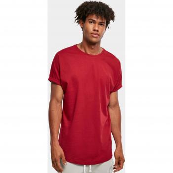 Camiseta Larga de Manga Vuelta Urban Classics para Hombre - Tallas S a 5XL - Roja